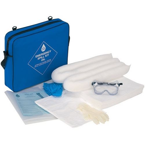 Kit di pronto intervento antinquinamento per idrocarburi - Deluxe - JSP
