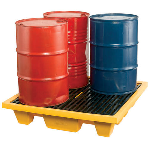 Vasca di ritenzione per contenitore IBC - JSP - 4 fusti / in plastica