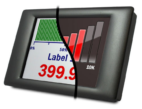 Schermo LCD - 3.5" | SGD 35-M - Lascar Electronics - 3,5" / 240 X 160 / ad incastro