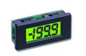Voltmetro LCD - DPM 1AS-BL - Lascar Electronics - fisso / DC / ultra-miniatura