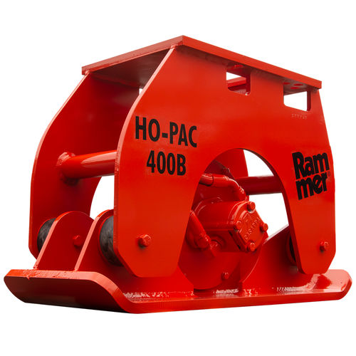 Piastra vibrante monodirezionale - Ho-Pac 400B - RAMMER - per escavatore / per battipalo