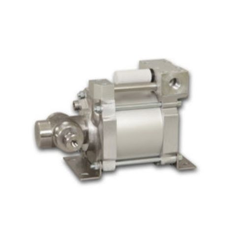 Pompa a pistone - S200-SS - Maximator GmbH - per gas / azionata ad aria / fissa