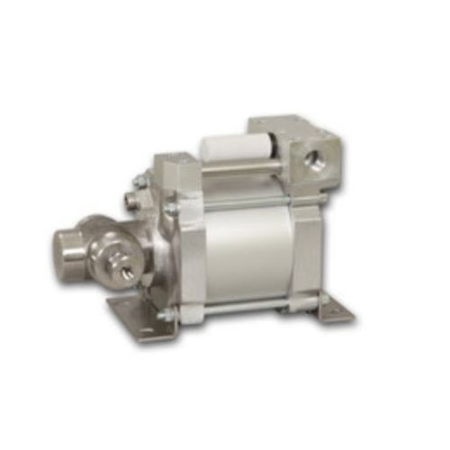 Pompa a pistone - S350-SS - Maximator GmbH - per gas / azionata ad aria / fissa
