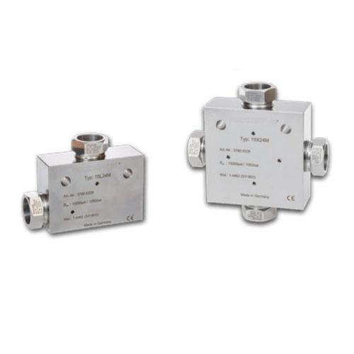 Raccordo pneumatico - 15 series  - Maximator GmbH - filettato / a croce / ad alta pressione