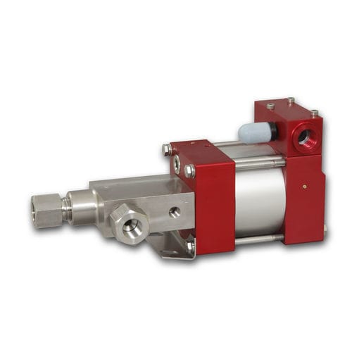 Pompa a pistone - MSF12 - Maximator GmbH - ad acqua / azionata ad aria / fissa