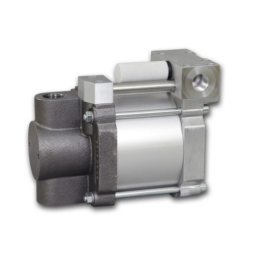 Pompa a pistone - S35 - Maximator GmbH - ad acqua / azionata ad aria / fissa