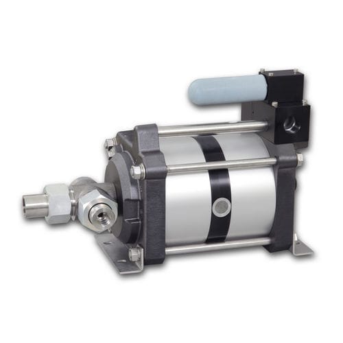 Pompa a pistone - G500-2 - Maximator GmbH - ad acqua / azionata ad aria / fissa