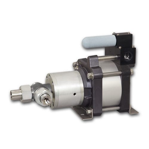 Pompa a pistone - GSF15 - Maximator GmbH - ad acqua / azionata ad aria / fissa