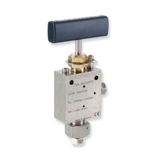 Valvola manuale - 36V series  - Maximator GmbH - di regolazione / per gas / in acciaio inossidabile