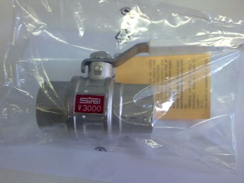 Valvola a sfera - V 3000 series - SIRAL - manuale / di controllo / per ossigeno