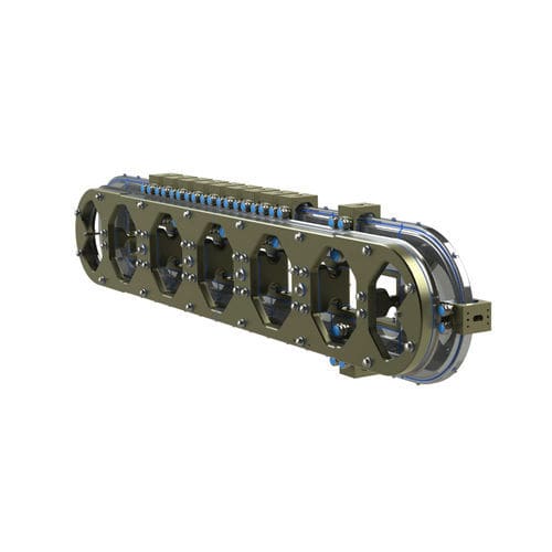 Sistema di guida a rulli - GFX HYGIENIC - HepcoMotion - a binario
