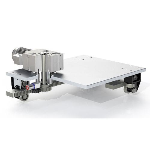 Guida lineare a rotelle - MHD series - HepcoMotion - a motore / a binario / automatica