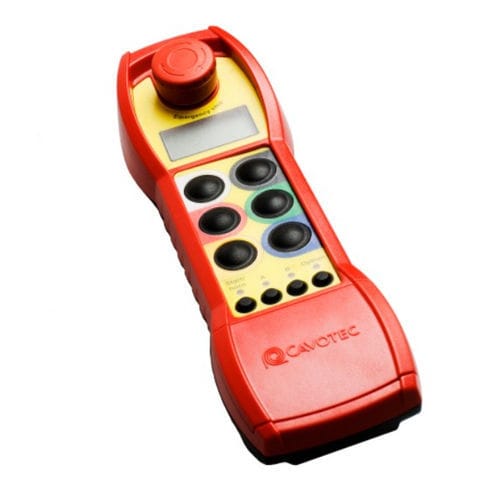 Radiocomando - MC 2-3 - Cavotec - a pulsanti / industriale / per gru