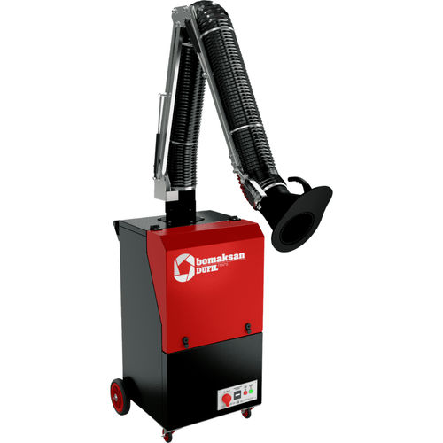 Aspiratore di fumo mobile - DUFILmini - Bomaksan Industrial Air Filtration Systems - di saldatura / di rettifica / con filtro a carbone attivo
