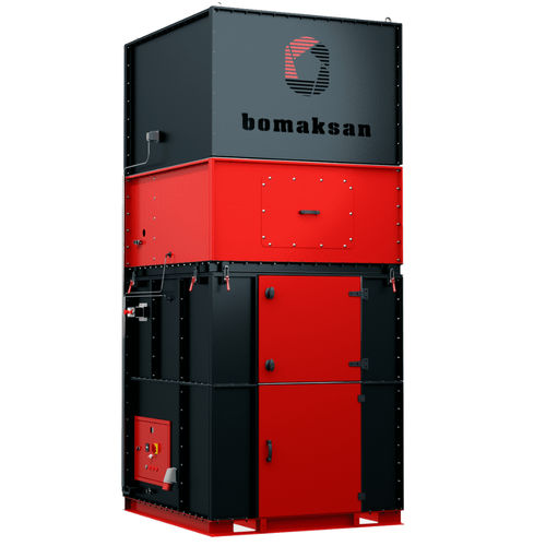 Depolveratore industriale con filtri HEPA - PKFC series - Bomaksan Industrial Air Filtration Systems - con rimozione a getto spinto / compatto / per fumi di saldatura