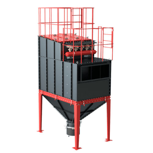 Depolveratore a cartuccia - PKF - Bomaksan Industrial Air Filtration Systems - con rimozione a getto spinto / modulare / per fumi di saldatura