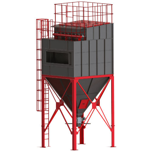 Unità di filtrazione a gravità - PLTF - Bomaksan Industrial Air Filtration Systems - ad aria / per polveri / fumo