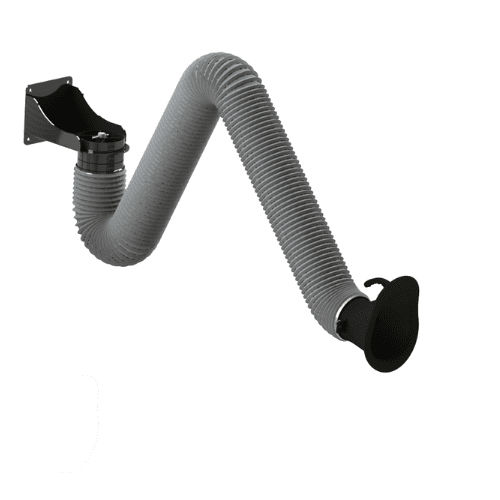 Braccio aspirante fisso - AKROBAT PRO - Bomaksan Industrial Air Filtration Systems - flessibile / per polveri / di aspirazione