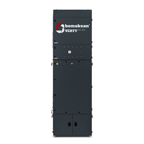Depolveratore a filtro - Verty - Bomaksan Industrial Air Filtration Systems - con rimozione a getto spinto / compatto / per fumi di saldatura