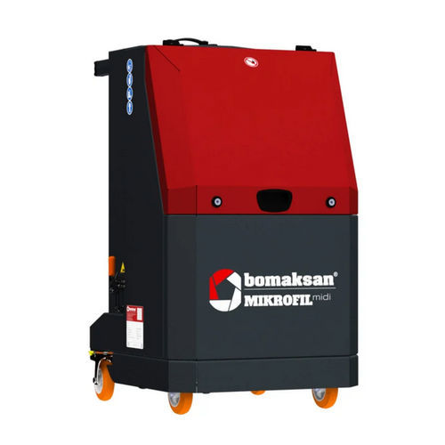 Aspiratore di fumo sotto vuoto spinto - MikroFIL Midi - Bomaksan Industrial Air Filtration Systems - mobile / ad uso industriale / di saldatura