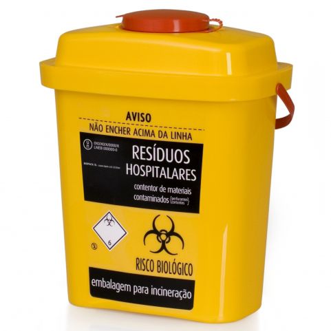 Contenitore per campioni di laboratorio - EMSharps - Normax - Fábrica de Vidro Científico
