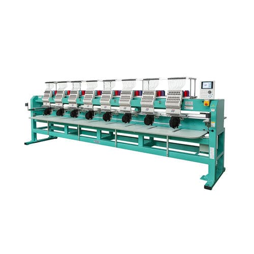 Macchina da ricamo multitesta - TFMX-ⅡC TYPE２ series - Tajima - piatta / CNC / per berretti