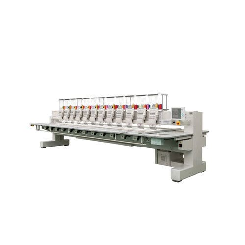 Macchina da ricamo piatta - TMCR-VF+i-TM - Tajima - multitesta / con 12 aghi / con 9 aghi