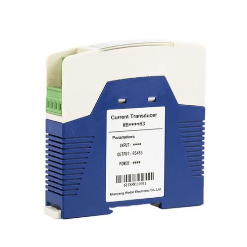 Trasduttore di corrente digitale - WB6810H3 - Mianyang Weibo Electronic Co., Ltd - su guida DIN / AC / monofase