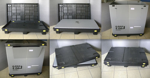 Cassa-pallet in plastica - RePaK TK - Eredi Caimi S.r.l. - pieghevole