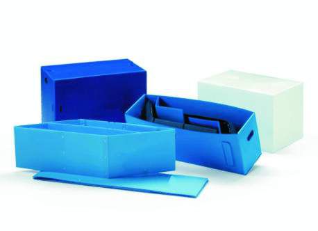Cassetta in plastica - Eredi Caimi S.r.l. - da trasporto / pieghevole
