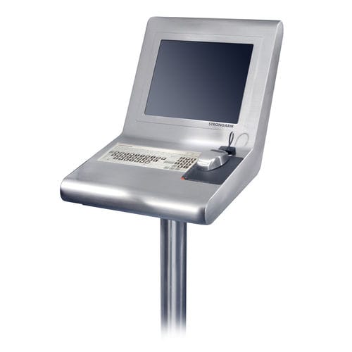Pannello operatore con touch screen - MiniConsole™ - Strongarm Designs - da terra / LCD a colori / compatto