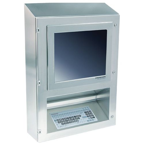 Terminale touch screen - Wall Station - Strongarm Designs - con tastiera / a parete / 1920 x 1080