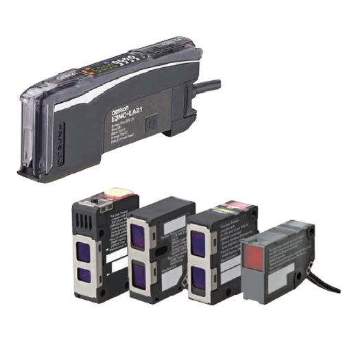 Sensore fotoelettrico laser - E3NC series  - OMRON - a riflessione diretta / retroriflettente / rettangolare