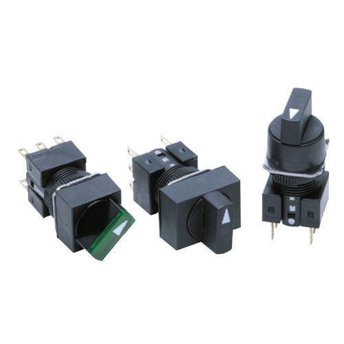 Interruttore con manopola di selezione - A165 series - OMRON - SPDT / standard / resistente all'olio