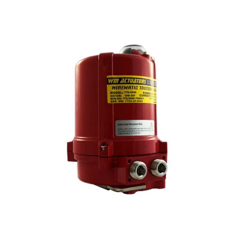 Attuatore per valvola elettrico - ITQ004 - TruTorq Mekanotjanst Ltd - a quarto di giro / a vite senza fine a doppia riduzione / compatto