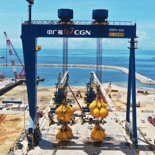 Gru a cavalletto su guida di scorrimento - Henan Weihua Heavy Machinery Co., Ltd - per carichi pesanti