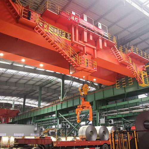 Carroponte bitrave - Henan Weihua Heavy Machinery Co., Ltd - intelligente / per officina / per movimentazione di lastre