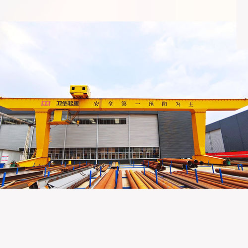 Gru a cavalletto su guida di scorrimento - Henan Weihua Heavy Machinery Co., Ltd - da scaricamento navi / leggera / monotrave