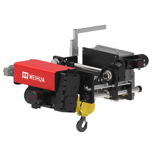 Paranco a catena elettrico - Henan Weihua Heavy Machinery Co., Ltd - con carrelli / antideflagrante / compatto
