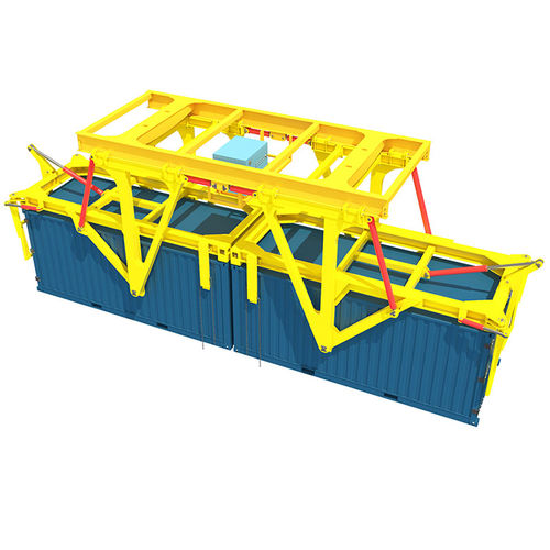 Sollevatore basculante idraulico - Henan Weihua Heavy Machinery Co., Ltd - per container / per uso industriale