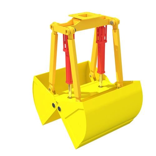 Benna mordente idraulica - Henan Weihua Heavy Machinery Co., Ltd - in acciaio inossidabile / servoelettrica / per materiali alla rinfusa