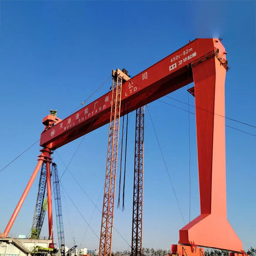 Gru a cavalletto mobile - Henan Weihua Heavy Machinery Co., Ltd - per le costruzioni navali / per carichi pesanti / monotrave