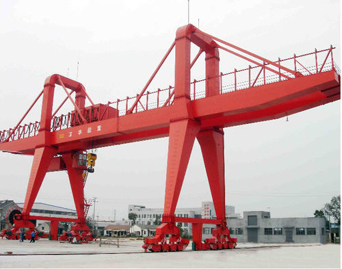 Gru a cavalletto su guida di scorrimento - Henan Weihua Heavy Machinery Co., Ltd - in acciaio / bitrave
