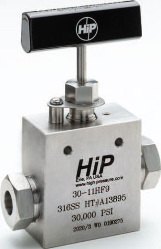 Valvola manuale - HF series  - HIP - di regolazione / di regolazione / filettata