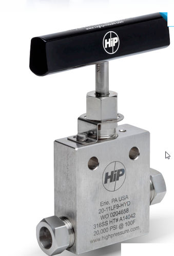 Valvola manuale - HF-HYD series  - HIP - di regolazione / filettata / dritta