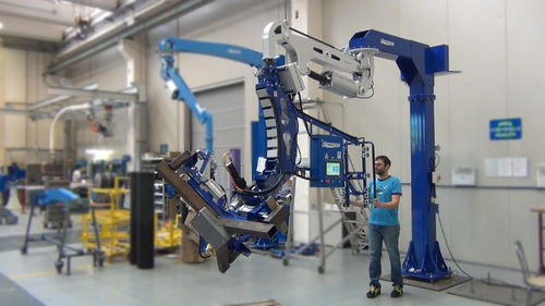 Manipolatore elettrico - FAMATEC - a colonna / ergonomico / con controllo elettronico