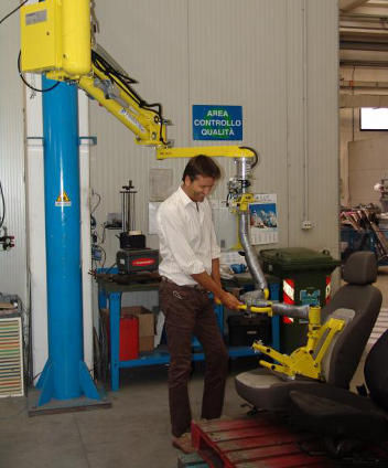 Manipolatore con braccio regolabile - FAMATEC - per l'industria automobilistica