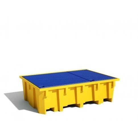 Vasca di ritenzione per contenitore IBC - BACR-F series - EMP - in HDPE / in acciaio galvanizzato