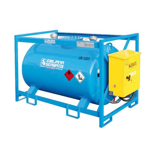 Recipiente da trasporto - Traspo® - Emiliana Serbatoi - per carburante / per contenitori IBC / in acciaio al carbonio