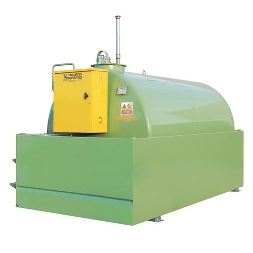 Recipiente per diesel - TF series - Emiliana Serbatoi - in acciaio al carbonio / cilindrico / di stoccaggio